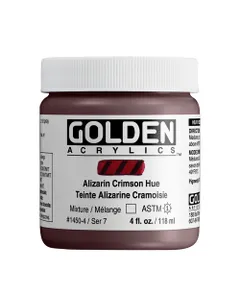 Heavy Body Alizarin Crimson Hue, 4 fl. oz. Jar