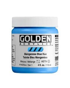 Heavy Body Manganese Blue Hue, 4 fl. oz. Jar